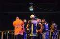 Einsatz BF Hoehenretter Koelner Seilbahn Hoehe Zoobruecke P2422